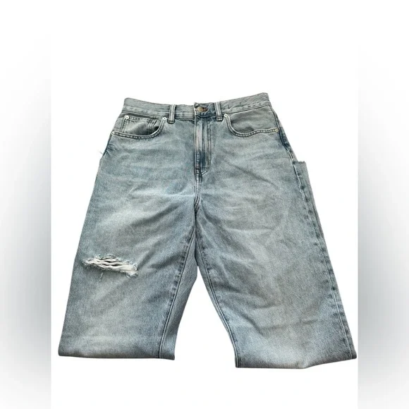 Madewell The '90s Straight Jean - Picture 3 of 8